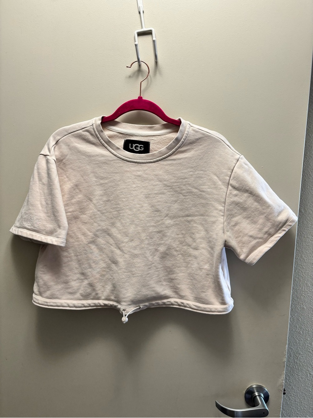 UGG 100% cotton cropped T‑Shirt